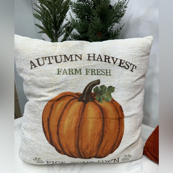 Autumn Fall Decorative Pillow Set of 4 - Picture 6 of 9